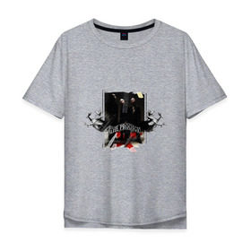 Мужская футболка хлопок Oversize с принтом The Prodigy , 100% хлопок | свободный крой, круглый ворот, “спинка” длиннее передней части | prodigy | группы | музыкальные группы | продиджи | электронная музыка