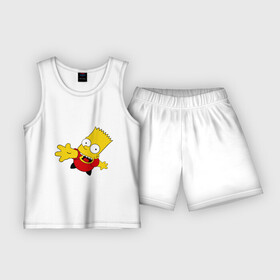 Детская пижама с шортами хлопок с принтом Simpsons (8) ,  |  | гомер