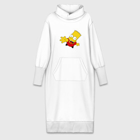 Платье удлиненное хлопок с принтом Simpsons (8) ,  |  | гомер