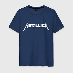 Мужская футболка хлопок с принтом Metallica (5) , 100% хлопок | прямой крой, круглый вырез горловины, длина до линии бедер, слегка спущенное плечо. | rock