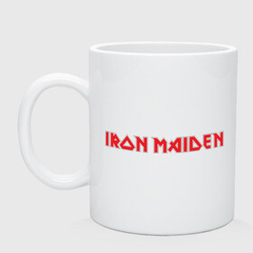 Кружка с принтом Iron Maiden , керамика | объем — 330 мл, диаметр — 80 мм. Принт наносится на бока кружки, можно сделать два разных изображения | heavy metal | metal | rock | trash metal | метал | рок | рок группа | трэш метал | хеви метал
