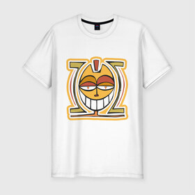 Мужская футболка премиум с принтом Egiptian Smile , 92% хлопок, 8% лайкра | приталенный силуэт, круглый вырез ворота, длина до линии бедра, короткий рукав | egiptian smile | ethno | древний египет | египетский смайл | смайлик | этнический стиль | этно