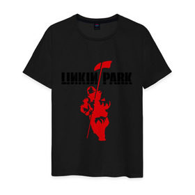 Мужская футболка хлопок с принтом Linkin park (7) , 100% хлопок | прямой крой, круглый вырез горловины, длина до линии бедер, слегка спущенное плечо. | heavy metal | metal | rock | trash metal | альтернатива | квартет | линкин | лица | метал | парк | рок | рок группа | рок группы | трэш метал | хеви метал