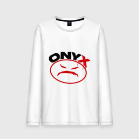 Мужской лонгслив хлопок с принтом Onyx , 100% хлопок |  | Тематика изображения на принте: gangsta | hip hop | hop | оникс | хоп