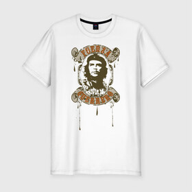 Мужская футболка премиум с принтом Che Guevara , 92% хлопок, 8% лайкра | приталенный силуэт, круглый вырез ворота, длина до линии бедра, короткий рукав | 