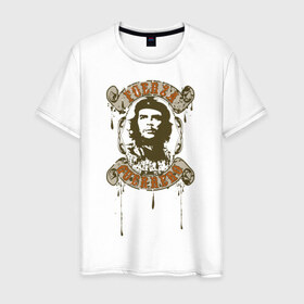 Мужская футболка хлопок с принтом Che Guevara , 100% хлопок | прямой крой, круглый вырез горловины, длина до линии бедер, слегка спущенное плечо. | 