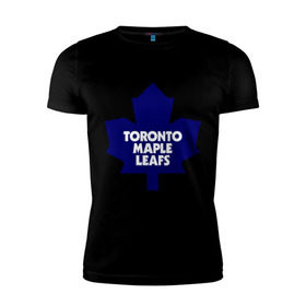 Мужская футболка премиум с принтом Toronto Maple Leafs , 92% хлопок, 8% лайкра | приталенный силуэт, круглый вырез ворота, длина до линии бедра, короткий рукав | Тематика изображения на принте: 