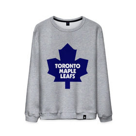 Мужской свитшот хлопок с принтом Toronto Maple Leafs , 100% хлопок |  | Тематика изображения на принте: 