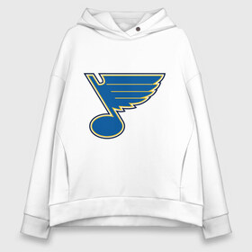 Женское худи Oversize хлопок с принтом St Louis Blues , френч-терри — 70% хлопок, 30% полиэстер. Мягкий теплый начес внутри —100% хлопок | боковые карманы, эластичные манжеты и нижняя кромка, капюшон на магнитной кнопке | nhl | st louis blues | нхл | хоккей | хоккейная лига