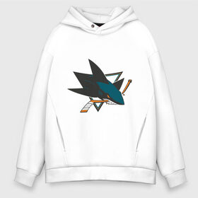 Мужское худи Oversize хлопок с принтом San Jose Sharks , френч-терри — 70% хлопок, 30% полиэстер. Мягкий теплый начес внутри —100% хлопок | боковые карманы, эластичные манжеты и нижняя кромка, капюшон на магнитной кнопке | национальная хоккейная лига | нхл | сан хосе шаркс