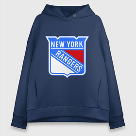 Женское худи Oversize хлопок с принтом New York Rangers , френч-терри — 70% хлопок, 30% полиэстер. Мягкий теплый начес внутри —100% хлопок | боковые карманы, эластичные манжеты и нижняя кромка, капюшон на магнитной кнопке | Тематика изображения на принте: new york rangers | nhl | национальная хоккейная лига | нью йорк рейнджерс | хоккей | хоккейная лига