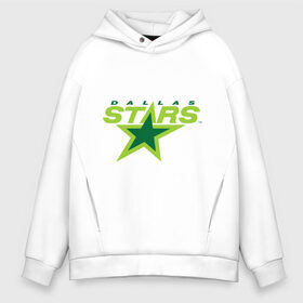 Мужское худи Oversize хлопок с принтом Dallas Stars , френч-терри — 70% хлопок, 30% полиэстер. Мягкий теплый начес внутри —100% хлопок | боковые карманы, эластичные манжеты и нижняя кромка, капюшон на магнитной кнопке | dallas stars | nhl | даллас старс | нхл | хоккей | хоккейная лига