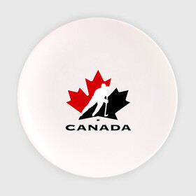 Тарелка 3D с принтом Canada , фарфор | диаметр - 210 мм
диаметр для нанесения принта - 120 мм | canada | hockey | nhl | канада | лига | нхл | хокей | хокейнаялига | хоккей | хоккейная лига