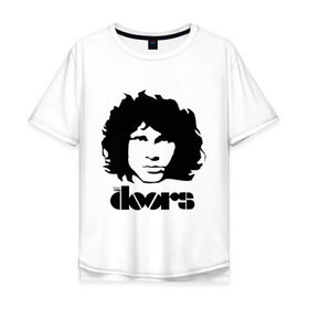 Мужская футболка хлопок Oversize с принтом The Doors (2) , 100% хлопок | свободный крой, круглый ворот, “спинка” длиннее передней части | doors | jim morrison | rock | блюз рок | джаз рок | джим моррисон | портреты | психоделический рок | рок