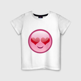 Детская футболка хлопок с принтом Emoticons tonygines (5) , 100% хлопок | круглый вырез горловины, полуприлегающий силуэт, длина до линии бедер | 