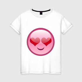 Женская футболка хлопок с принтом Emoticons tonygines (5) , 100% хлопок | прямой крой, круглый вырез горловины, длина до линии бедер, слегка спущенное плечо | 