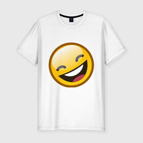 Мужская футболка премиум с принтом Emoticons tonygines (1) , 92% хлопок, 8% лайкра | приталенный силуэт, круглый вырез ворота, длина до линии бедра, короткий рукав | 