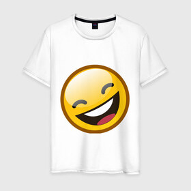 Мужская футболка хлопок с принтом Emoticons tonygines (1) , 100% хлопок | прямой крой, круглый вырез горловины, длина до линии бедер, слегка спущенное плечо. | 