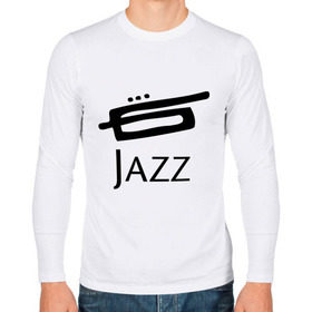 Мужской лонгслив хлопок с принтом Jazz (3) , 100% хлопок |  | Тематика изображения на принте: джаз | живая музыка | импровизация | инструмент | труба