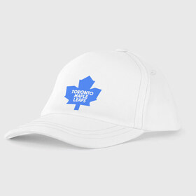 Детская бейсболка с принтом Toronto Maple Leafs , 100% хлопок | классический козырек, металлическая застежка-регулятор размера | Тематика изображения на принте: toronto maple leafs | канада | канадская лига | канадцы | лига | торонто мепл ливс | хокей | хоккей