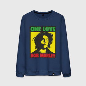 Мужской свитшот хлопок с принтом Marley , 100% хлопок |  | bob marley | боб марли | регги | ямайка