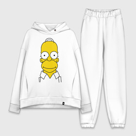 Женский костюм хлопок Oversize с принтом Simpsons (11) ,  |  | гомер