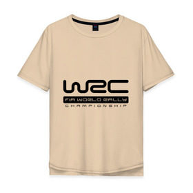 Мужская футболка хлопок Oversize с принтом WRC , 100% хлопок | свободный крой, круглый ворот, “спинка” длиннее передней части | championship | rally | world rally championship | wrc | авто2012 | ралли | чемпионат мира | чемпионат мира по ралли
