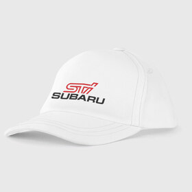 Детская бейсболка с принтом Subaru STI , 100% хлопок | классический козырек, металлическая застежка-регулятор размера | impreza | sti | subaru | subaru impreza sti | subaru impreza wrx sti | subaru sti | subaru wrx sti | wrx | импреза | субару | субару сти