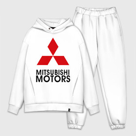 Мужской костюм хлопок OVERSIZE с принтом Mitsubishi (2) ,  |  | mitsubishi | mitsubishi motors | митсубиси | митсубиши