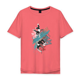 Мужская футболка хлопок Oversize с принтом Breakboy , 100% хлопок | свободный крой, круглый ворот, “спинка” длиннее передней части | break dance | breakdance | браэйк | брейк | брейк данс | брейкденс | музыка | танцы | уличные танцы