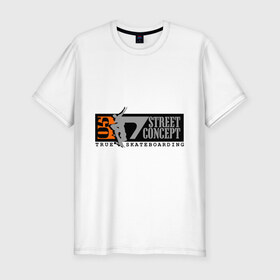 Мужская футболка премиум с принтом Street concept (2) , 92% хлопок, 8% лайкра | приталенный силуэт, круглый вырез ворота, длина до линии бедра, короткий рукав | 