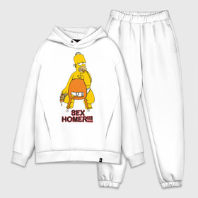 Мужской костюм хлопок OVERSIZE с принтом Simpsons (2) ,  |  | гомер