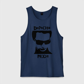 Мужская майка хлопок с принтом Depeche Mode (2) , 100% хлопок |  | depeche mode | депеш мод | карикатура depeche mode | карикатура депеш мод | фото depeche mode