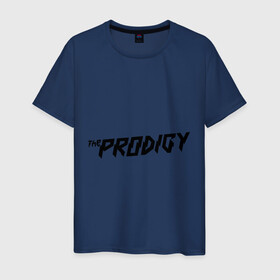 Мужская футболка хлопок с принтом The Prodigy логотип , 100% хлопок | прямой крой, круглый вырез горловины, длина до линии бедер, слегка спущенное плечо. | Тематика изображения на принте: prodigy | the prodigy | лого prodigy | лого продиджи | логотип prodigy | логотип the prodigy | прдиджи