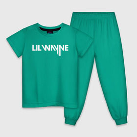 Детская пижама хлопок с принтом Lil Wayne , 100% хлопок |  брюки и футболка прямого кроя, без карманов, на брюках мягкая резинка на поясе и по низу штанин
 | gangsta | gansta | hip | hip hop | hop | rap | реп | рэп | рэпчина | хип | хип хоп | хоп