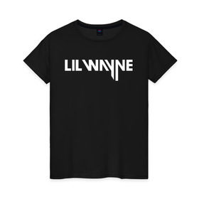 Женская футболка хлопок с принтом Lil Wayne , 100% хлопок | прямой крой, круглый вырез горловины, длина до линии бедер, слегка спущенное плечо | gangsta | gansta | hip | hip hop | hop | rap | реп | рэп | рэпчина | хип | хип хоп | хоп