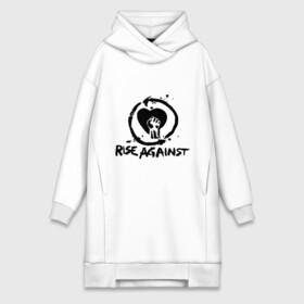 Платье-худи хлопок с принтом Rise Against ,  |  | heavy metal | metal | punk | rise against | rock | trash metal | квартет | метал | панк | рок | рок группа | рок группы | трэш метал | хеви метал