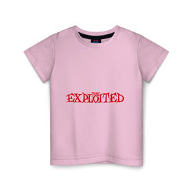 Детская футболка хлопок с принтом The Exploited , 100% хлопок | круглый вырез горловины, полуприлегающий силуэт, длина до линии бедер | exploited | rock | панк | рок | эксплойтэд