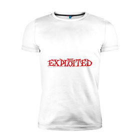 Мужская футболка премиум с принтом The Exploited , 92% хлопок, 8% лайкра | приталенный силуэт, круглый вырез ворота, длина до линии бедра, короткий рукав | Тематика изображения на принте: exploited | rock | панк | рок | эксплойтэд