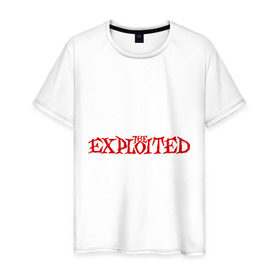 Мужская футболка хлопок с принтом The Exploited , 100% хлопок | прямой крой, круглый вырез горловины, длина до линии бедер, слегка спущенное плечо. | Тематика изображения на принте: exploited | rock | панк | рок | эксплойтэд