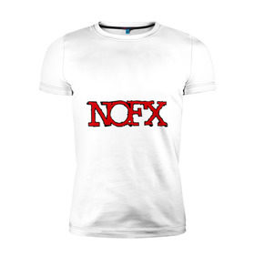 Мужская футболка премиум с принтом Nofx , 92% хлопок, 8% лайкра | приталенный силуэт, круглый вырез ворота, длина до линии бедра, короткий рукав | 