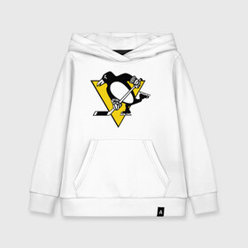 Детская толстовка хлопок с принтом Pittsburgh Penguins Malkin 71 , 100% хлопок | Круглый горловой вырез, эластичные манжеты, пояс, капюшен | malkin | nhl | pittsburgh penguins | малкин | нхл | питсбург | хоккейный клуб