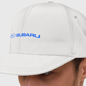 Кепка снепбек с прямым козырьком с принтом Subaru , хлопок 100% |  | subaru | авто | логотип | машина | субару | японские