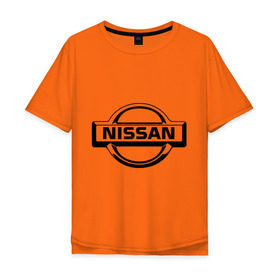 Мужская футболка хлопок Oversize с принтом Nissan club , 100% хлопок | свободный крой, круглый ворот, “спинка” длиннее передней части | nissan | nissan club | авто | автомобили | машины | нисан | нисан клаб | ниссан | тачки