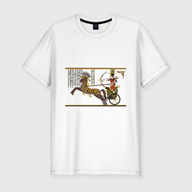 Мужская футболка премиум с принтом Рамзес II , 92% хлопок, 8% лайкра | приталенный силуэт, круглый вырез ворота, длина до линии бедра, короткий рукав | древний египет | египет | император | рамзес | фараон