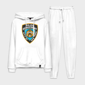 Мужской костюм хлопок с толстовкой с принтом N.Y.P.D. ,  |  | new york | nypd | police | police department | нью йорк