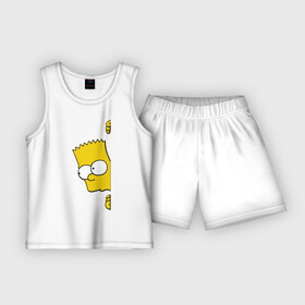 Детская пижама с шортами хлопок с принтом Bart Simpson (3) ,  |  | гомер