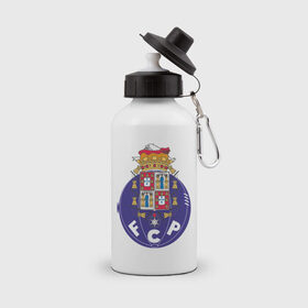 Бутылка спортивная с принтом Porto_FC , металл | емкость — 500 мл, в комплекте две пластиковые крышки и карабин для крепления | болельщикам | матч | сборная | спорт | фанатам | фк | футбол | футболист | чемпионат