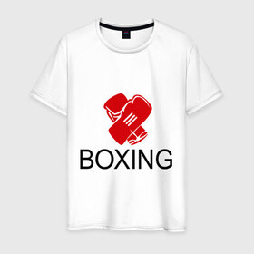 Мужская футболка хлопок с принтом Boxing (2) , 100% хлопок | прямой крой, круглый вырез горловины, длина до линии бедер, слегка спущенное плечо. | емельяненко