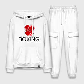 Мужской костюм хлопок с толстовкой с принтом Boxing ,  |  | box | boxing | footbolki | бокс | боксер | боксерские перчатки | боксинг | перчатки | спорт